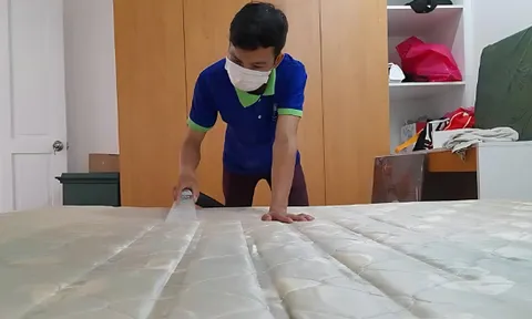 Địa chỉ giặt nệm tại nhà giá rẻ tại TPHCM - Alo Vệ Sinh