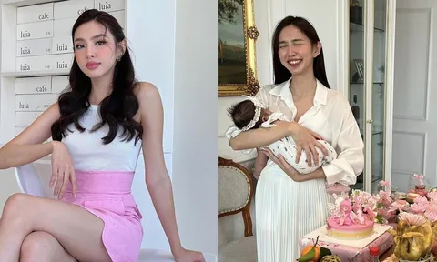 Thùy Tiên lần đầu hóa mẹ bỉm, CDM chớp thời cơ ‘đẩy thuyền’ với Quang Linh