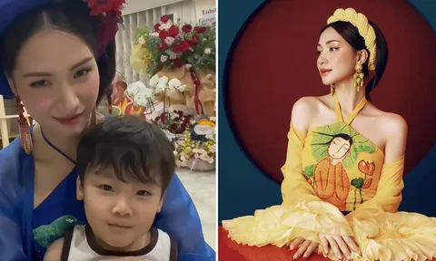 Hòa Minzy yêu cầu quảng cáo cho bài hát mới, bé Bo có phản ứng khiến mẹ bất lực: Danh hài tương lai là đây!