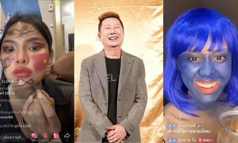 'Gà cưng' của ông Nawat phá vỡ hình tượng khi livestream bán hàng