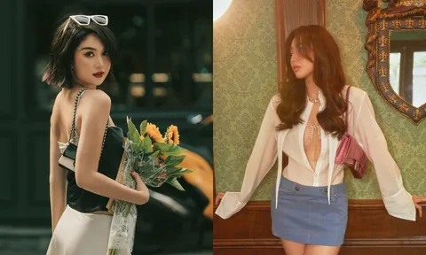 Ngọc Trinh diện đồ như 'bước ra từ phòng ngủ' để dạo phố, chuộng style giống hệt Thùy Tiên