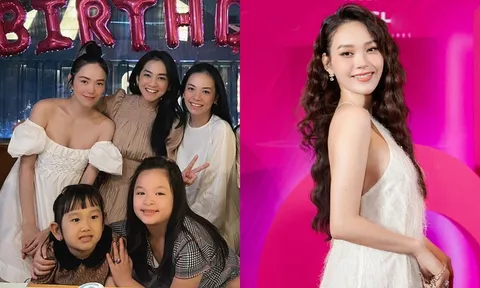 Mẹ bầu Minh Hằng lâu lắm mới đi tụ họp, lộ rõ thay đổi lớn
