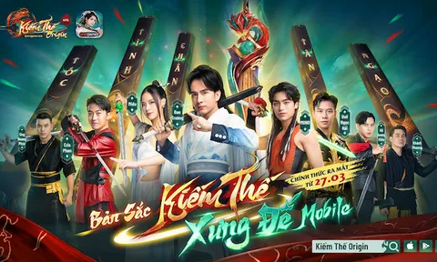Kiếm Thế Origin: Dàn thần tượng của mọi thế hệ từ Gen X đến gen Z hội tụ tại TVC Vạn Kiếm Quy Tông