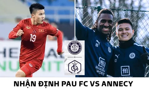 Nhận định bóng đá Pau FC vs Annecy: Quang Hải gây bất ngờ sau khi bị loại khỏi top 5 QBV Việt Nam?