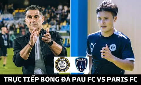 Xem trực tiếp bóng đá Pau FC vs Paris FC ở đâu, kênh nào? Link xem bóng đá trực tuyến Pau FC Ligue 2
