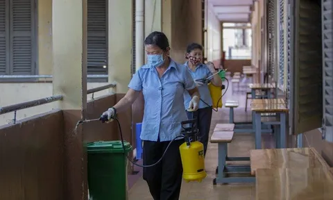 93 học sinh thuộc diện F1, F2 sẽ thi đợt sau