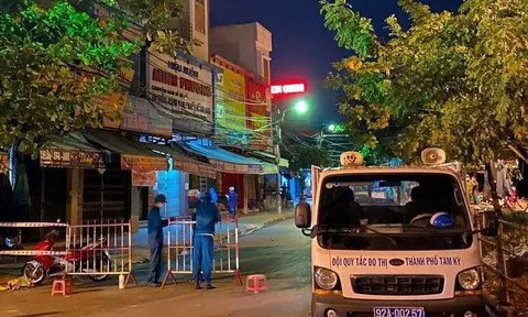 Quảng Nam: Thành phố Tam Kỳ ghi nhận ca nghi nhiễm COVID-19 đầu tiên