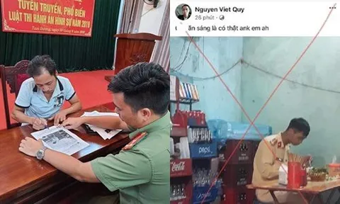 Đăng ảnh xúc phạm CSGT lên Facebook, người đàn ông bị triệu tập