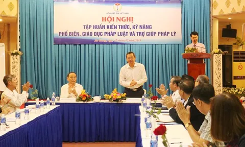 Hội Luật gia Việt Nam tổ chức tập huấn kiến thức, kỹ năng phổ biến, giáo dục pháp luật và trợ giúp pháp lý