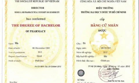 Bỏ ghi hệ đào tạo “chính quy” hay “tại chức” trên bằng đại học từ 1/3/2020