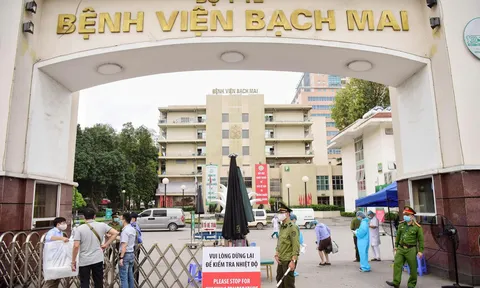 Hà Nội rà soát được 96 trường hợp ở quận Hoàng Mai liên quan đến Bệnh viện Bạch Mai