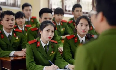 Năm 2020, xét tuyển 300 chỉ tiêu vào trung cấp Công an nhân dân