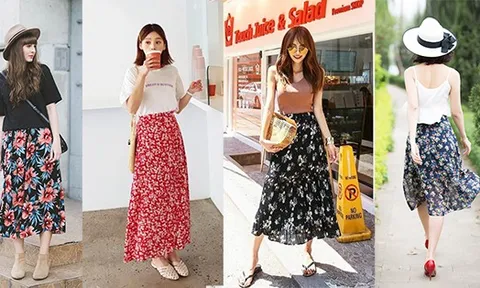 Mẹo hay phối đồ chân họa tiết cho ngày hè rực rỡ