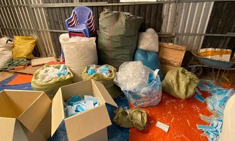 Vụ hơn 2,5 tạ khẩu trang y tế đã qua sử dụng được tái chế: Lời trần tình khó hiểu của người trong cuộc