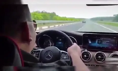 Làm rõ thông tin tài xế Mercedes phóng tốc độ 234km/h trên cao tốc