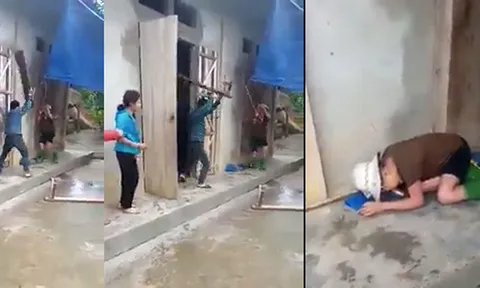 Người con cầm ghế đánh mẹ già, người đứng quay clip đối diện những khung hình phạt nào?
