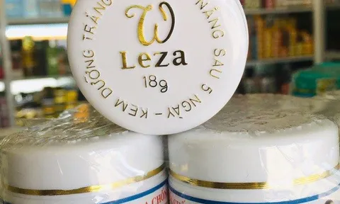 Kem chống nắng Wleza bị thu hồi toàn quốc do hàm lượng thủy ngân vượt giới hạn