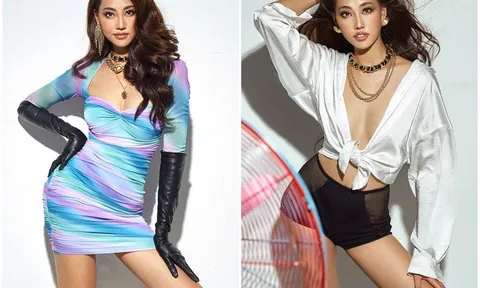 Top 15 Hoa hậu hoàn vũ VN Trần Thùy Trang: Đi học bị xếp ngồi cuối lớp, bạn bè xa lánh vì cao 1,8m