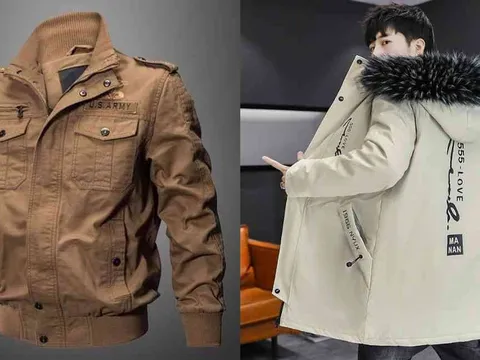 Các loại áo khoác mùa đông cho nam siêu ấm bất chấp gió mùa giá thành phải chăng