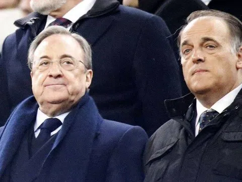 Chủ tịch La Liga tấn công Florentino Perez: Chuyện gì đang xảy ra tại Tây Ban Nha?