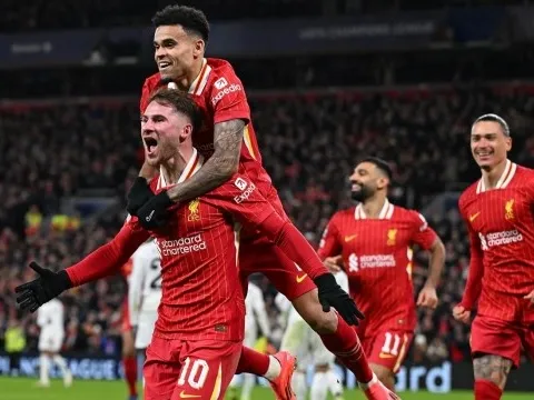 Mac Allister thắp sáng Anfield