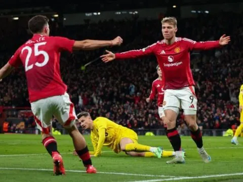 Nâng tầm Hojlund, Amorim giúp Man Utd tiết kiệm 63 triệu bảng