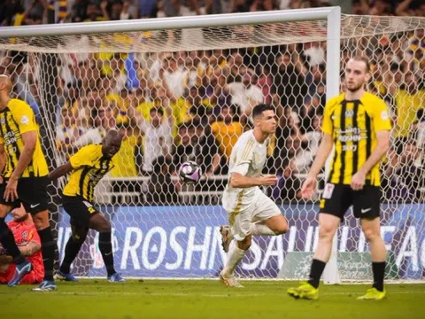 Ronaldo ghi bàn, Al-Nassr thua sít sao trước Al-Ittihad