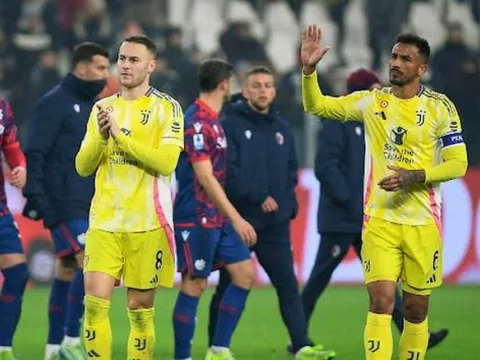 Juventus lội ngược dòng kịch tính, cầm hòa Bologna