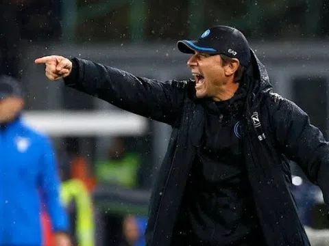 Thua Lazio, Napoli của Conte không thể chiếm ngôi đầu bảng