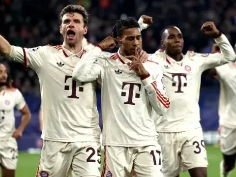 Bayern vùi dập Shakhtar Donetsk ngay trên đất khách