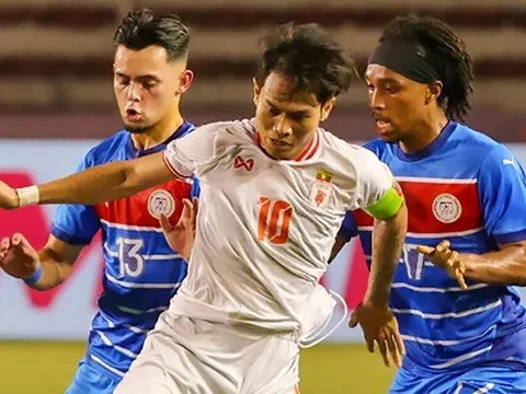 Philippines ngậm ngùi bị Myanmar chia điểm ngay trên sân nhà