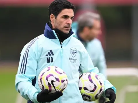 Arsenal đấu Crystal Palace, Arteta đối mặt thế khó với đội hình ra sân
