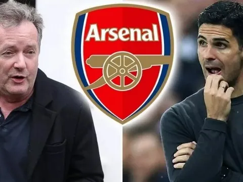 Piers Morgan thừa nhận 'xấu hổ' khi nghe Mikel Arteta nói về danh hiệu