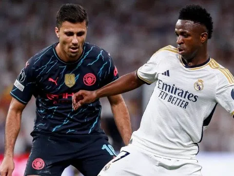 Tỷ lệ thắng sát sao của Vinicius so với Rodri ở FIFA The Best