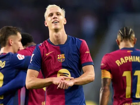 Chủ tịch Barca đối đầu La Liga, tiết lộ chi tiết mới gây dậy sóng vụ Dani Olmo