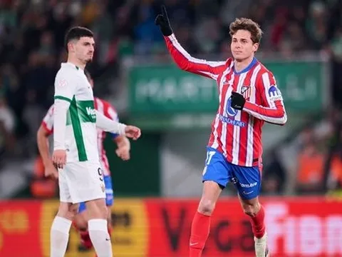 Atletico hủy diệt Elche tại Cúp Nhà vua Tây Ban Nha