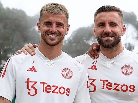 Luke Shaw và Mason Mount mang tin vui cho MU