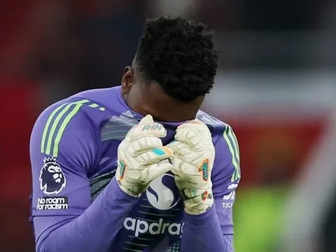 Andre Onana cúi đầu, Man Utd chìm sâu vào khủng hoảng