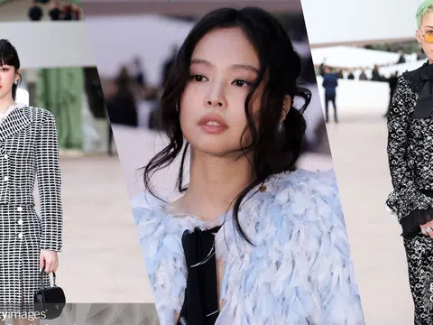 Jennie BLACKPINK, G-Dragon và Go Yoon Jung "chiếm sóng" show Chanel Haute Couture Xuân Hè 2025