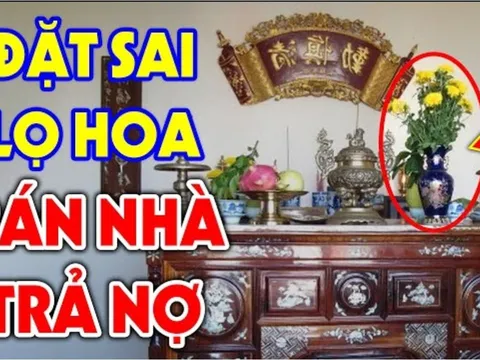 Cúng Rằm tháng Giêng đặt lọ hoa bên trái hay bên phải mới hút lộc? Tưởng đơn giản nhiều nhà làm sai hết