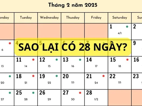 Tại sao tháng 2 lại chỉ có 28 -29 ngày? Số 28 từng mang một nỗi sợ khủng khiếp mà nhiều người chưa biết