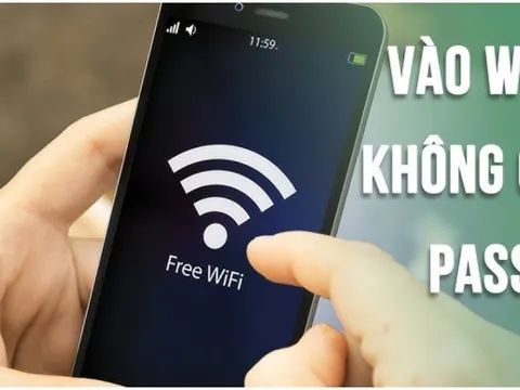 Điện thoại có 1 nút nhỏ: Biết sử dụng dùng wifi miễn phí không cần hỏi mật khẩu, chẳng tốn tiền 4G