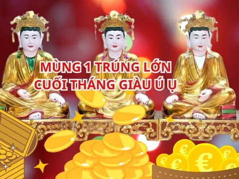 Đúng mùng 1/2 âm lịch, 3 tuổi gặp xui hóa cát, đầu tháng Thánh Mẫu ban lộc giàu hơn cả trúng số