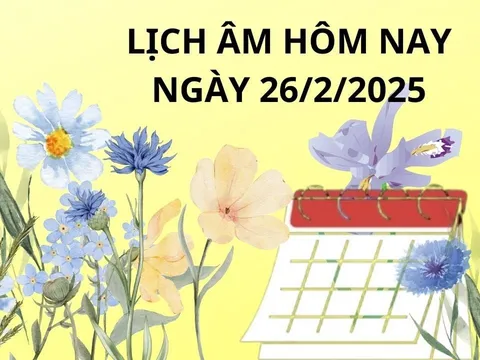 Lịch âm lịch vạn niên, một ngày cực xấu cho ai định đi xa, nên cẩn trọng