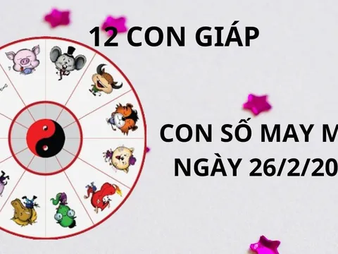 Tử vi ngày 26/2 con số may mắn Thánh Mẫu ban lộc cho 12 con giáp ùn ùn hốt vàng hốt bạc về nhà