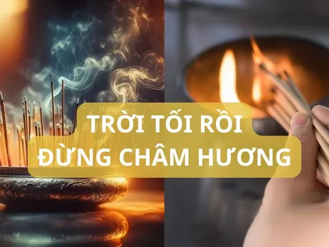 Tổ tiên dặn: Mùng 1 hôm rằm đừng thắp hương buổi tối. Đừng cố làm trái mà có ngày họa lớn