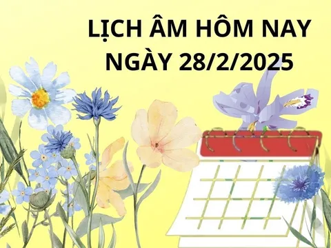 Lịch âm lịch vạn niên ngày 28/2 một ngày xấu cần chú ý mọi việc