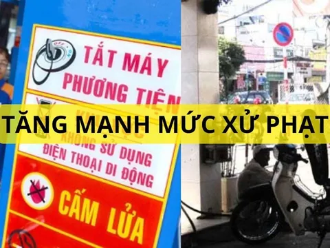 Đề xuất tăng mức phạt dùng điện thoại tại cây xăng lên nhiều lần, người dân ai cũng cần chú ý