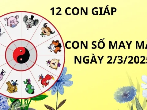 Tử vi ngày 2/3 con số may mắn cho 12 con giáp nhận lộc nhà trời gánh lộc nhà Thánh, tiền đè giàu sụ