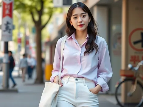 5 kiểu áo sơ mi Hàn Quốc 'hack tuổi' siêu xinh, diện cả năm vẫn mê